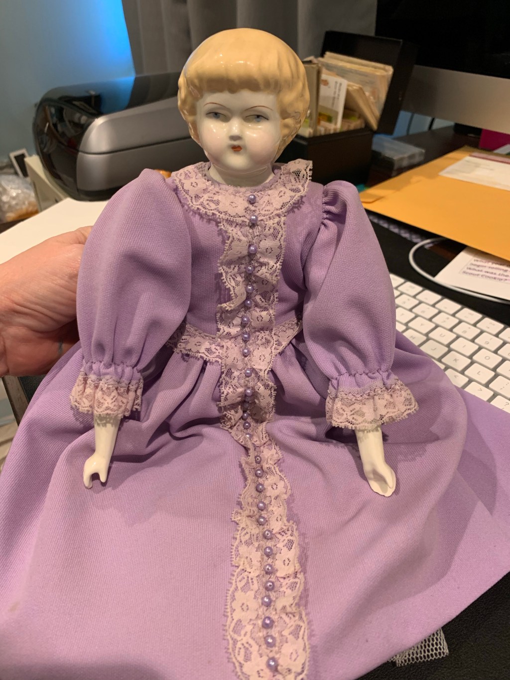 Emma and the purple&nbsp;polyester