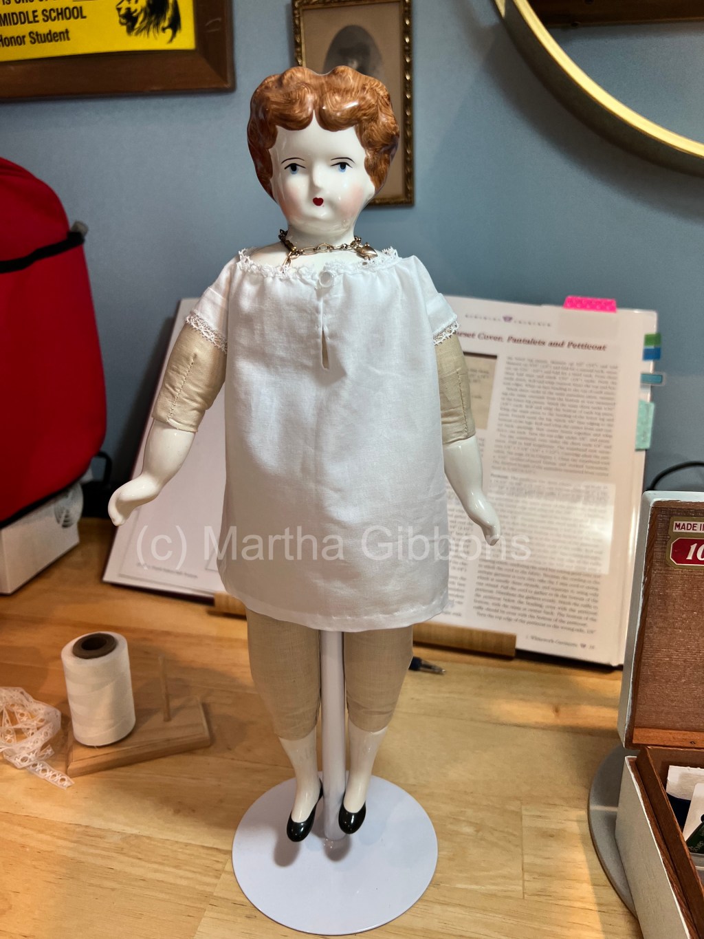 Follow Along: Caroline’s Underclothes