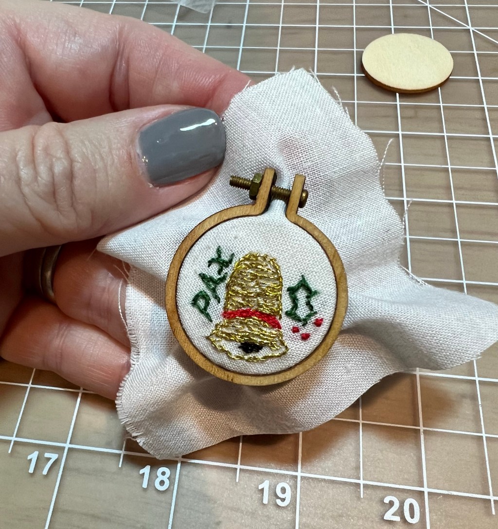 A tiny bit of&nbsp;handwork